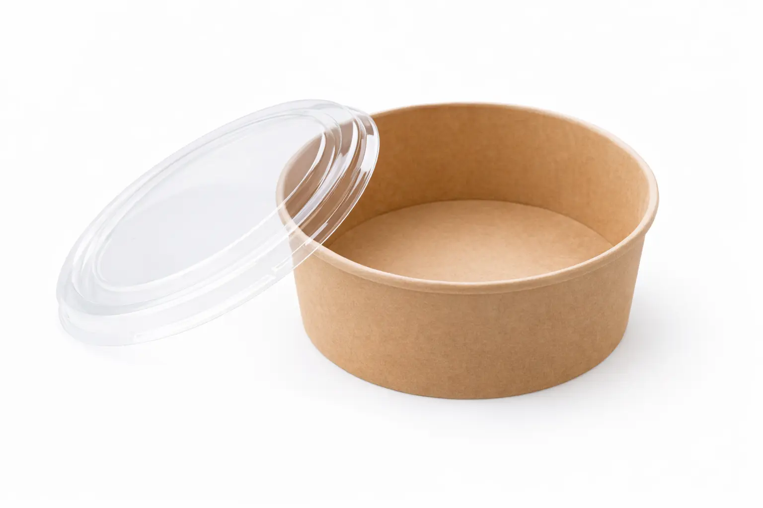 ECOPICNIC 50x Einweg-Salatschalen 1000 Ml Mit Deckel – Rechteckig, Kompostierbar Aus Kraftpapier Für Take-away